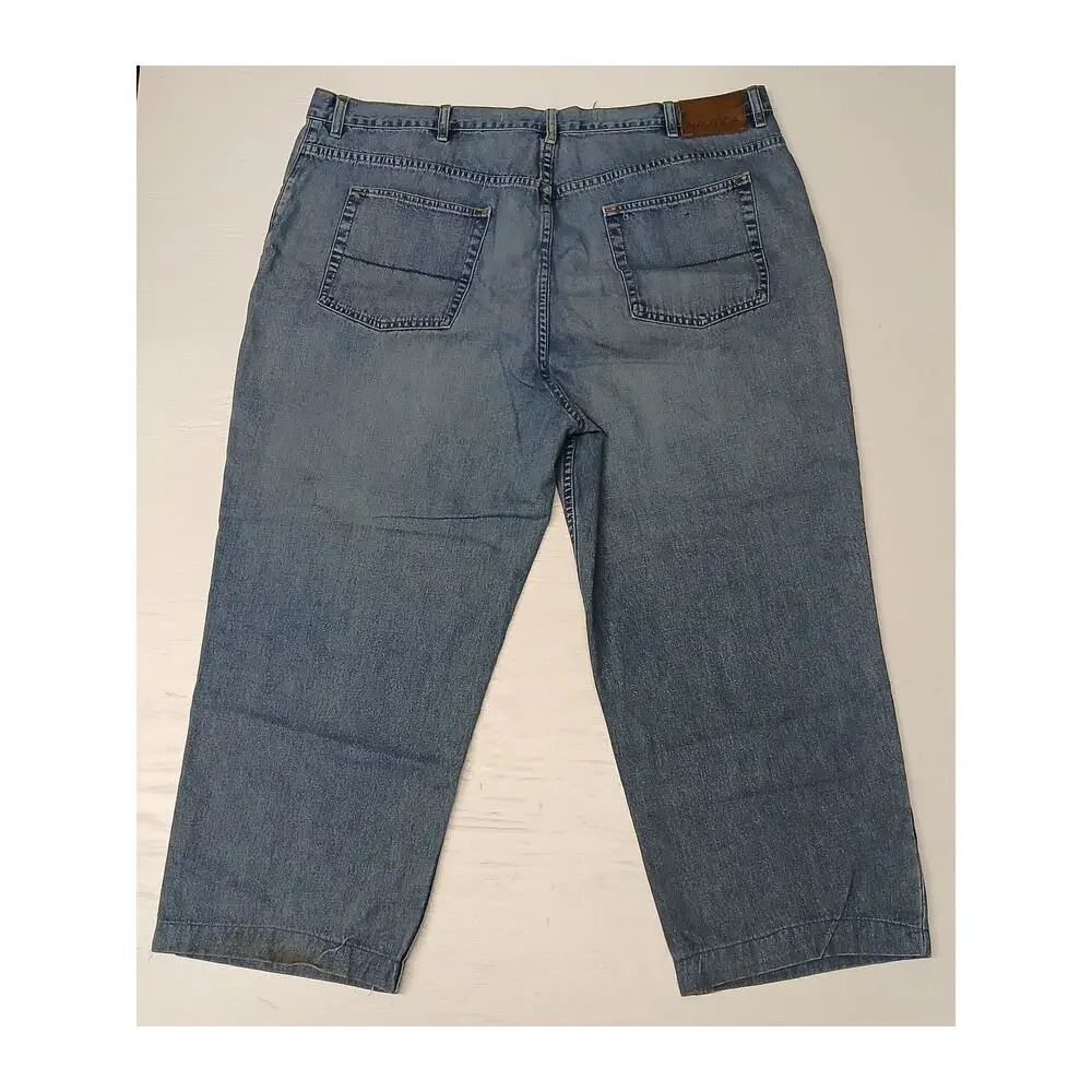 Nautica NSB3J (42x32) Relaxed  Straight Leg Blue Denim Jeans